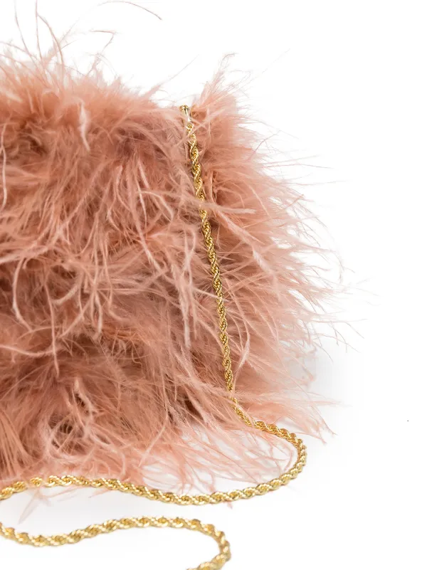 Topshop discount feather bag