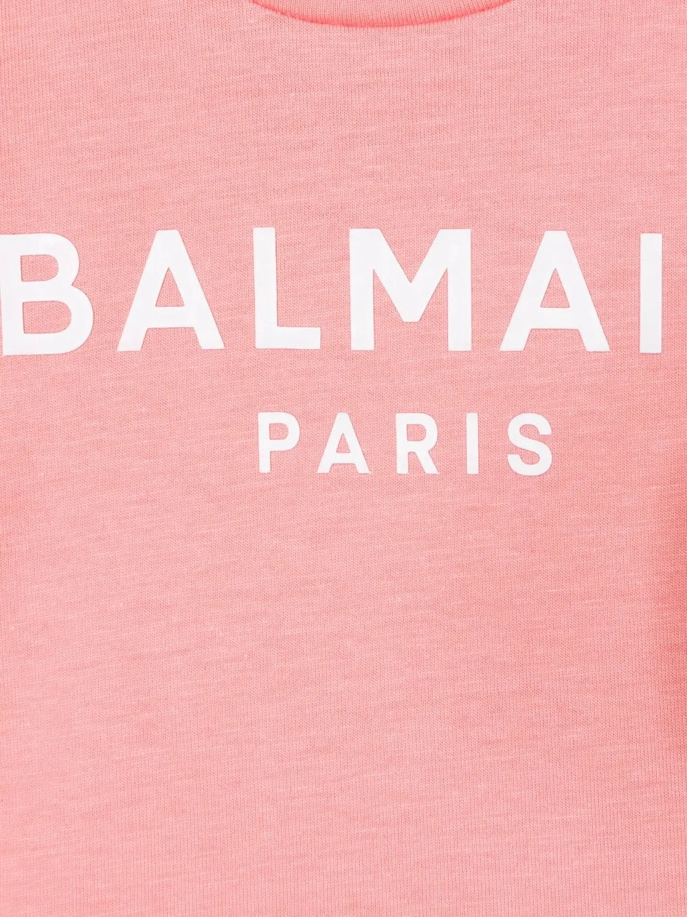 фото Balmain kids футболка с логотипом