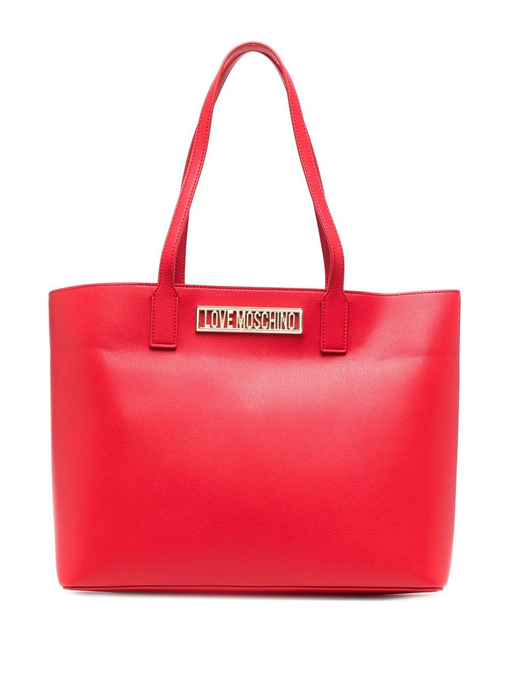 logo-plaque tote-bag