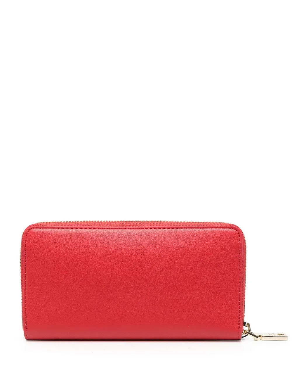 Love Moschino Portemonnee met logoplakkaat - Rood