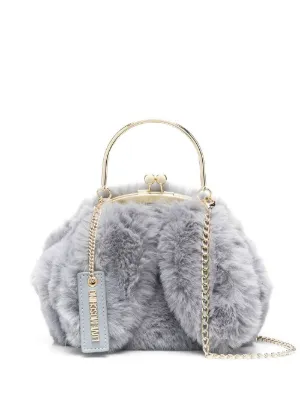 love moschino grey purse