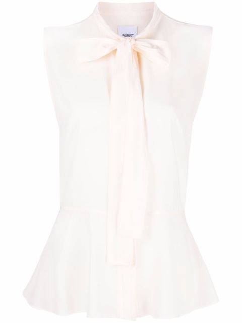 Burberry pussy-bow collar blouse Women