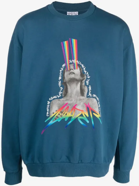 COUNTY OF MILAN sweatshirt med grafisk tryk