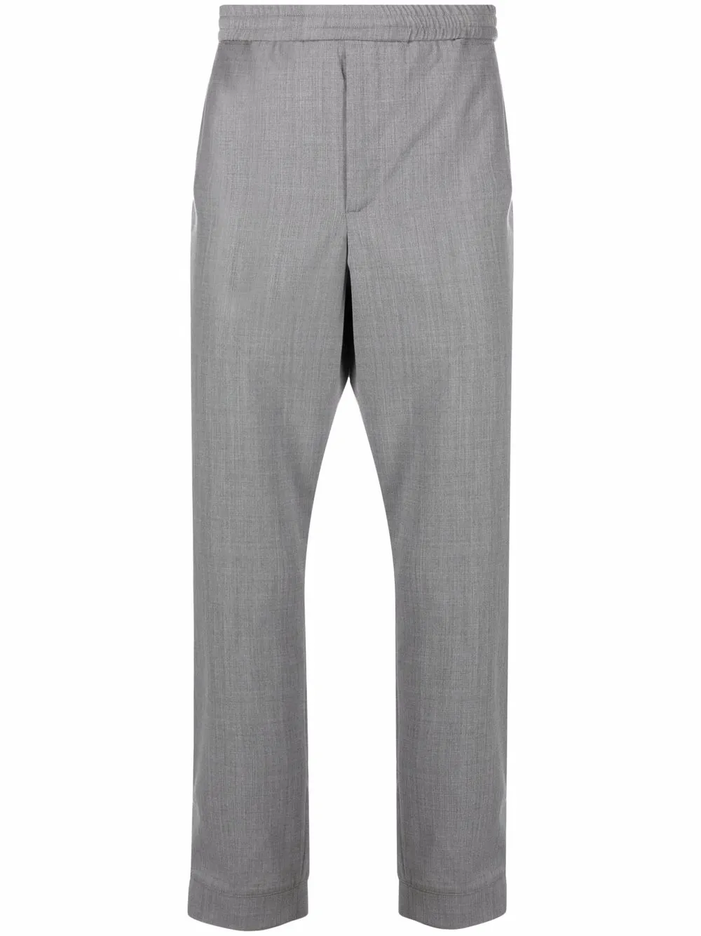 

Neil Barrett pantalones tapered con cierre en los tobillos - Gris