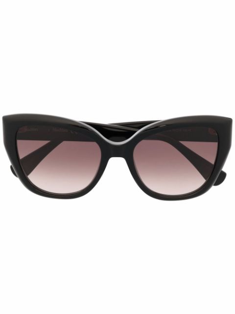 Max Mara logo-print cat-eye sunglasses 
