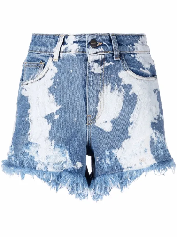 Short de jean online con flecos