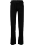 Off-White industry-belt skinny jeans - Black