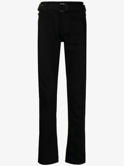 Off-White industry-belt skinny jeans