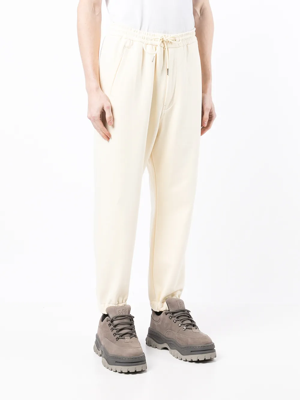  Juun.j Drawstring Track Pants - Yellow 
