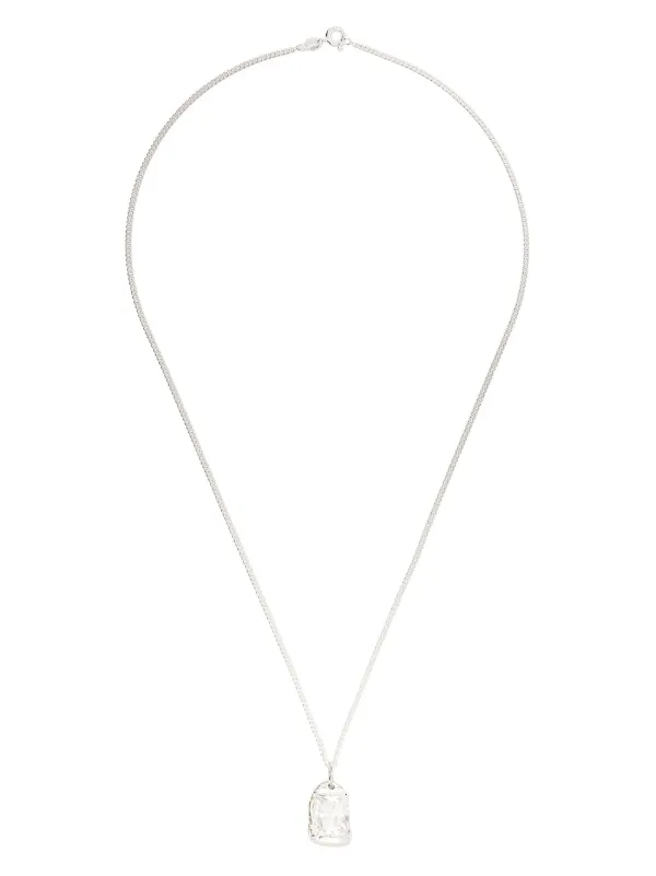 Bleue Burnham Clear Rose Pendant 