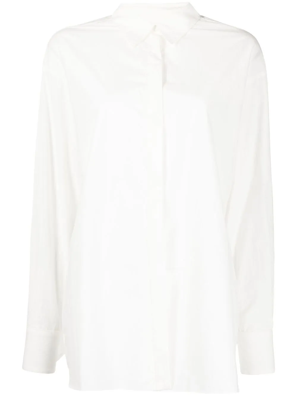 

BONDI BORN Baros long-sleeve shirt - White