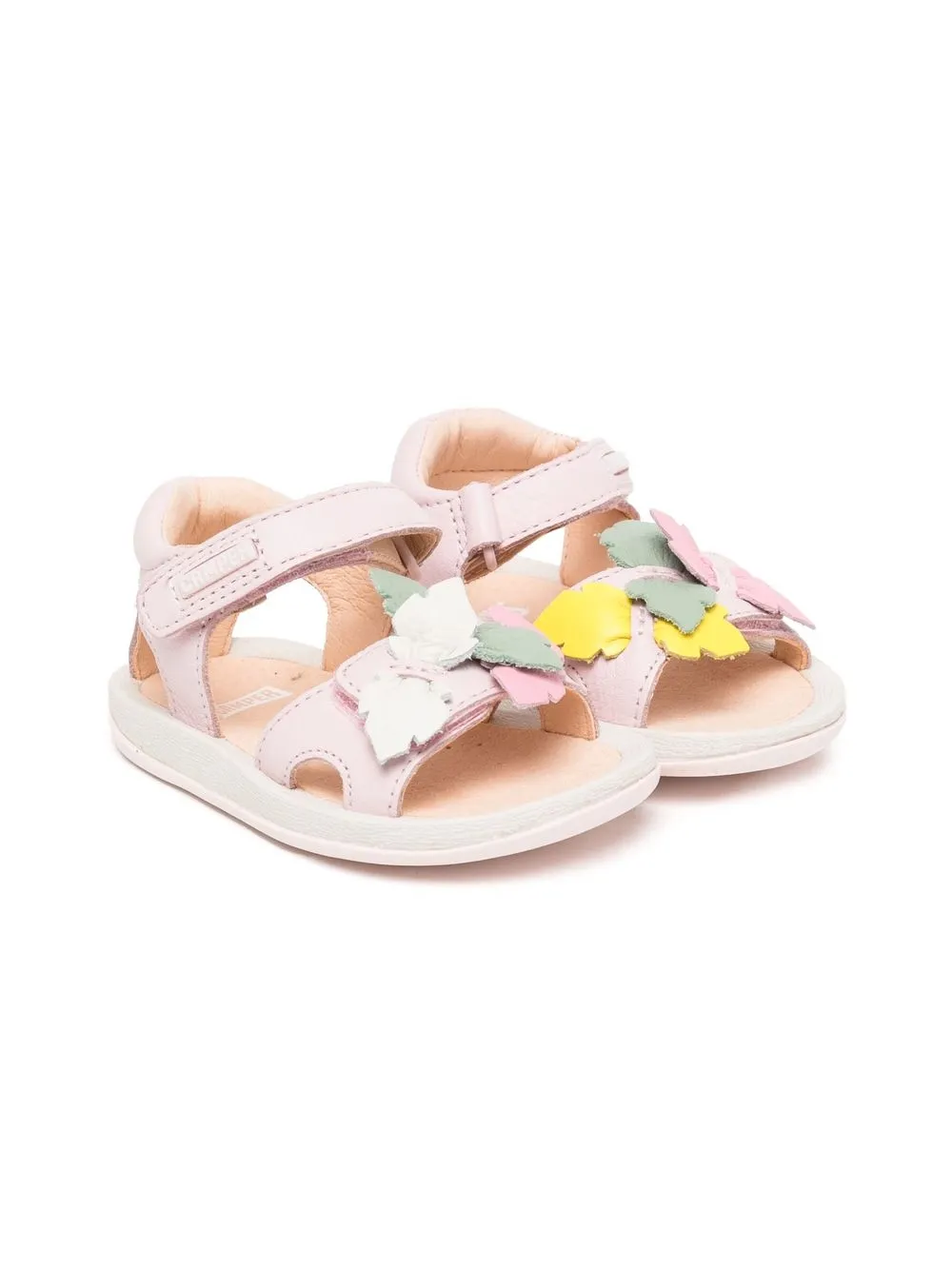 

Camper Kids sandalias con puntera abierta - Rosado