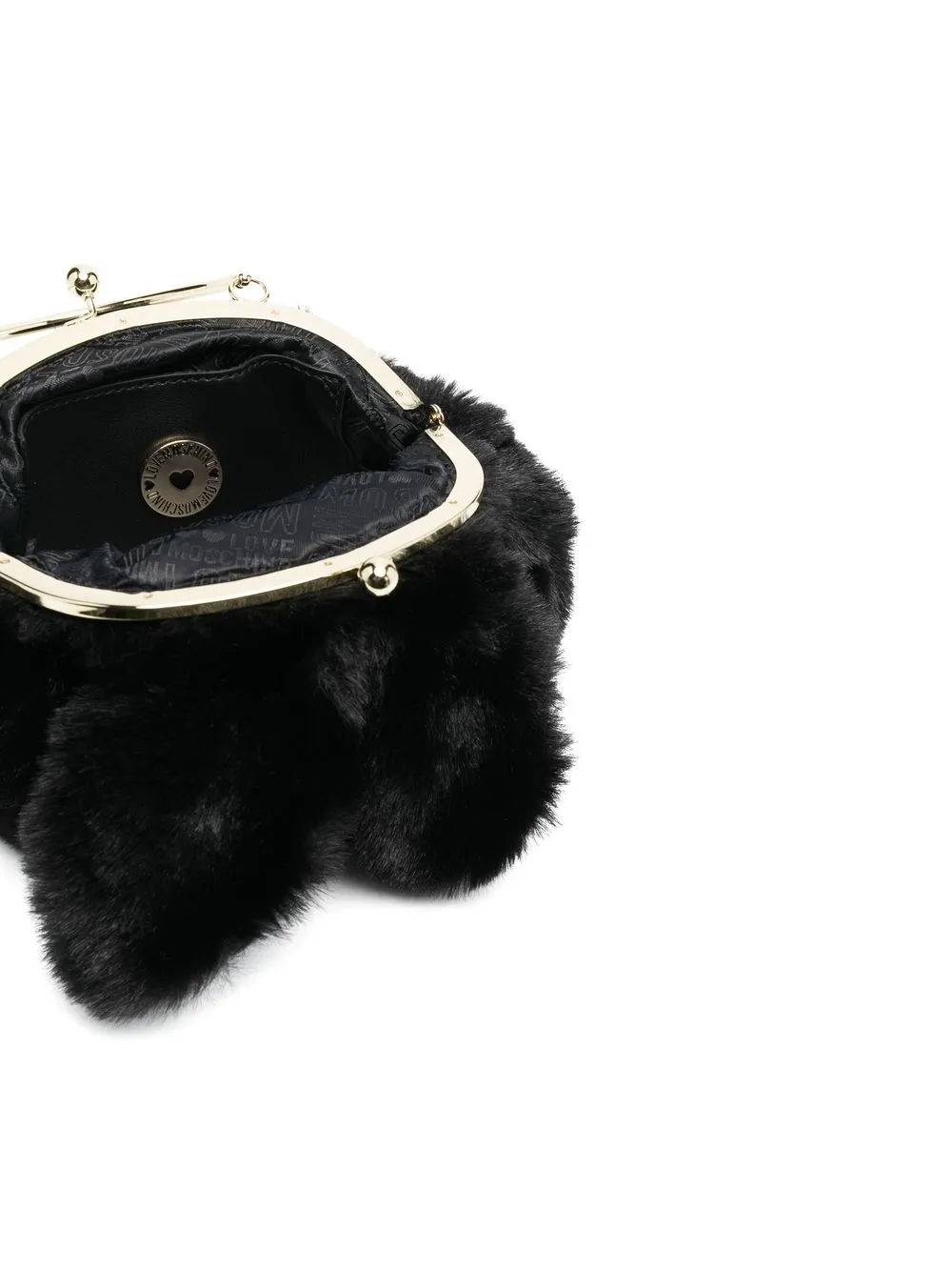 Love Moschino fauxfur Detail Shoulder Bag Farfetch