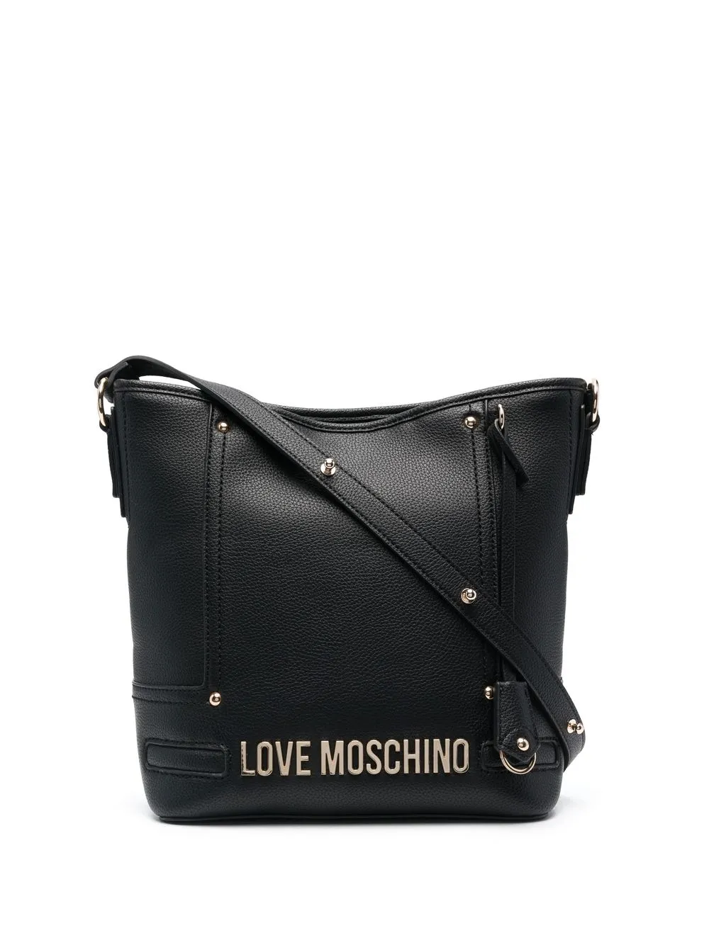 

Love Moschino bolsa de hombro con logo - Negro