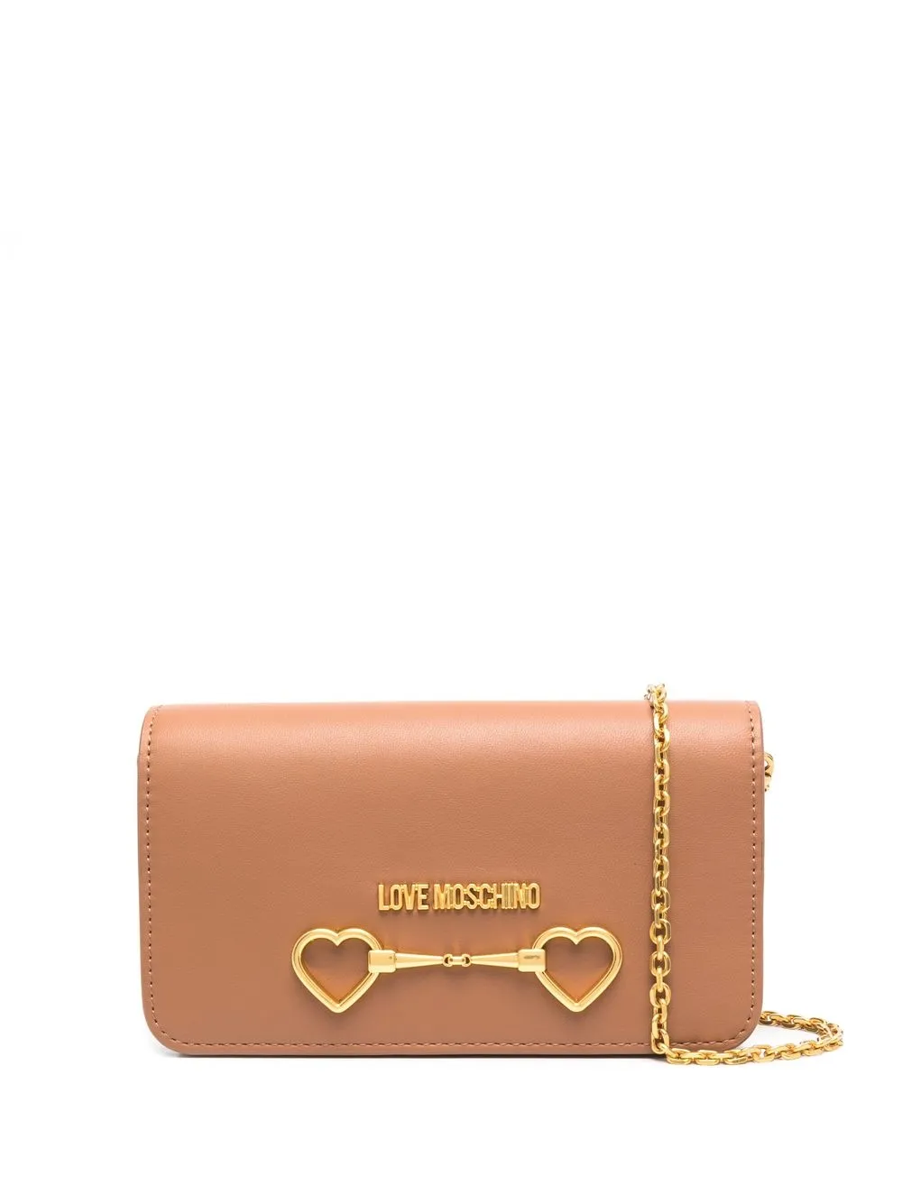 

Love Moschino bolsa crossbody con letras del logo - Neutro