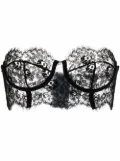 Dolce & Gabbana strapless lace bralette - Black