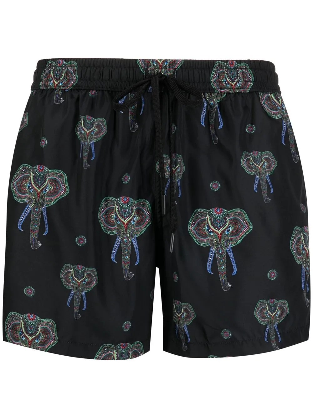 

Nos Beachwear elephant-print swim shorts - Black