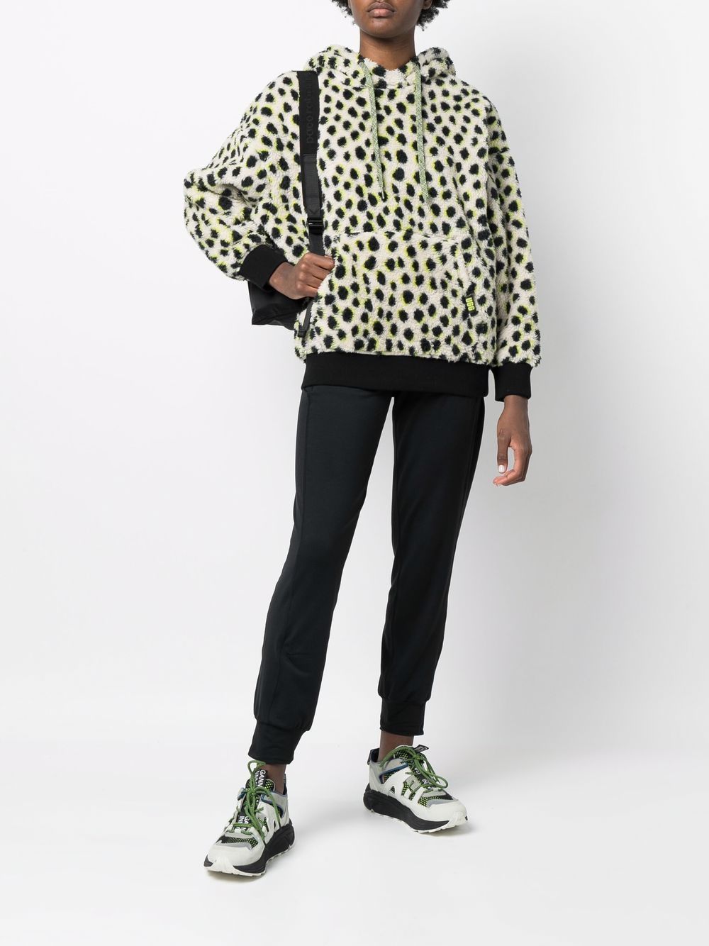 фото Ugg leopard-print long-sleeve hoodie