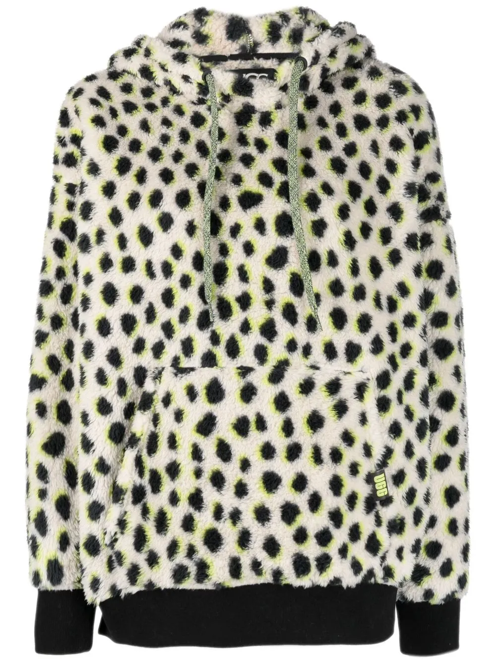 

UGG hoodie con estampado de leopardo - Neutro