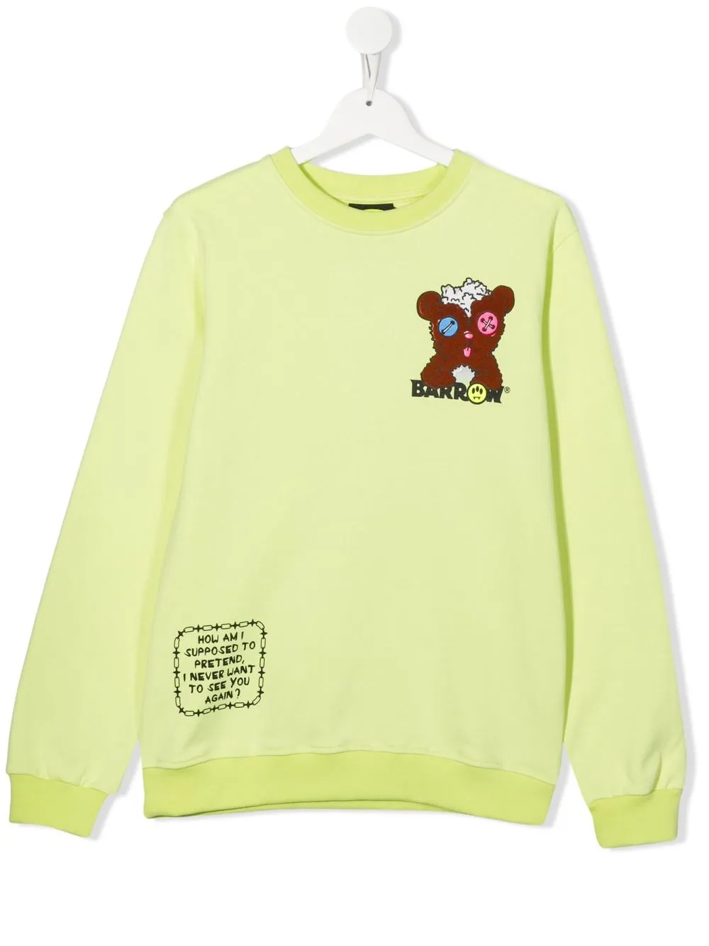 

Barrow kids sudadera con logo estampado - Verde