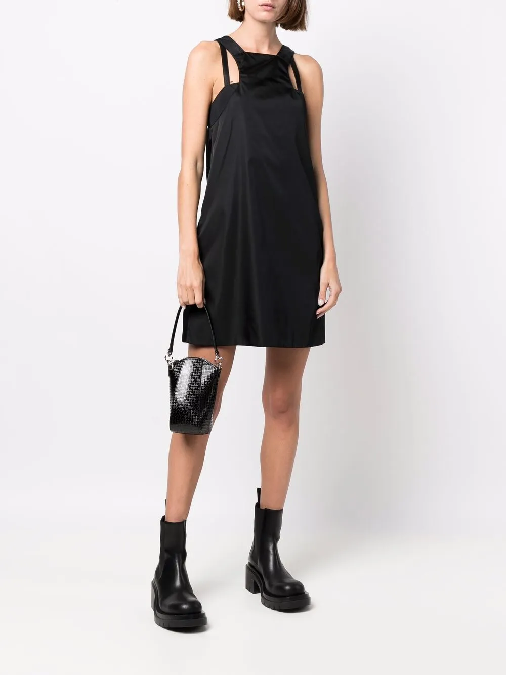 Givenchy Mouwloze shiftjurk - Zwart