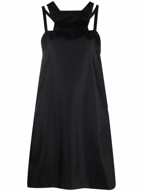 Givenchy vestido recto sin mangas con aberturas