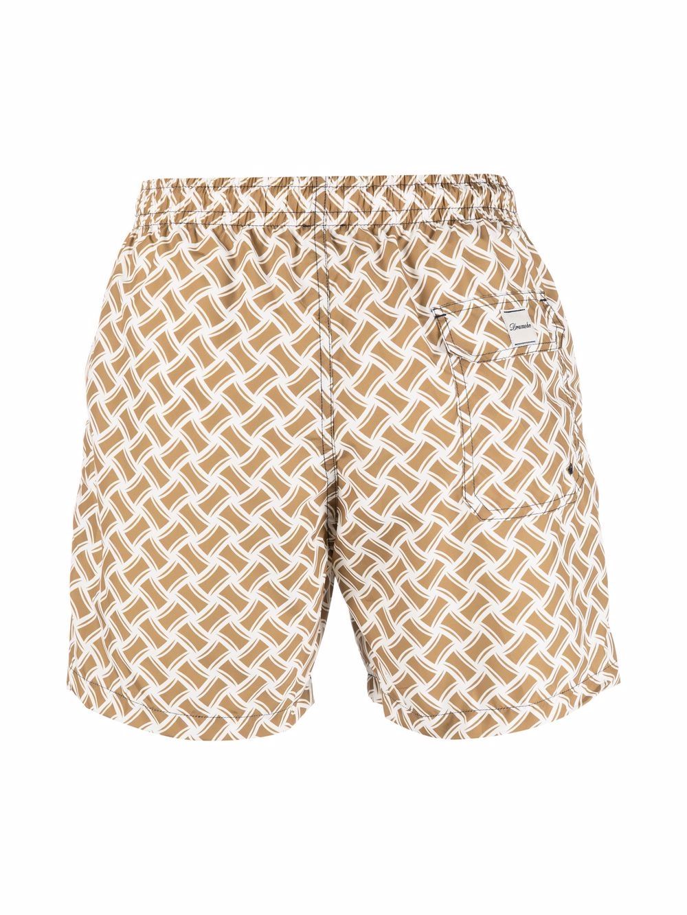 Drumohr geometric-print Swim Shorts - Farfetch
