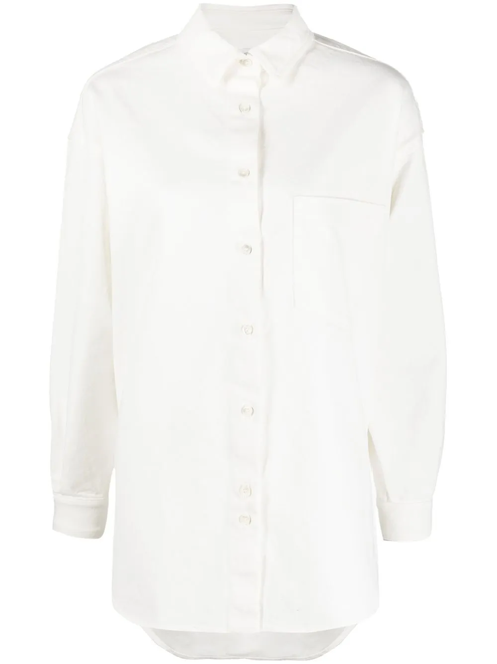 

Closed organic cotton buttoned-up shirt - White