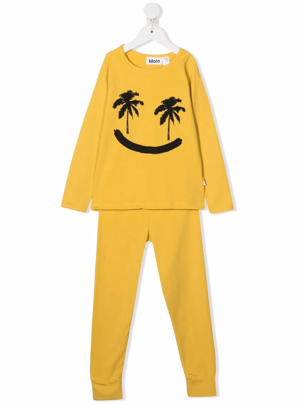 

Molo pijama con motivo Smiley - Amarillo
