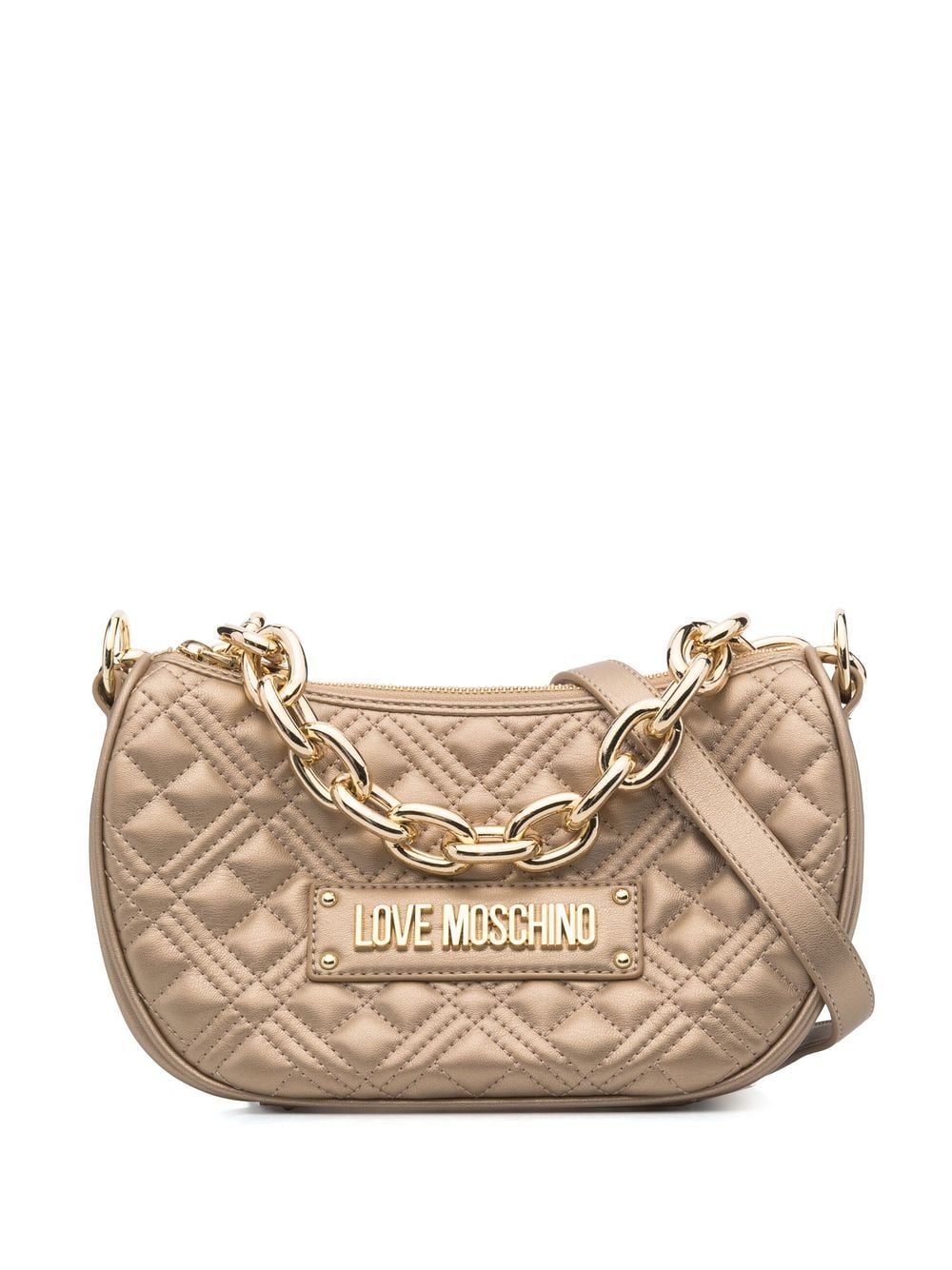 Love Moschino Quilted chain-strap Tote Bag - Farfetch