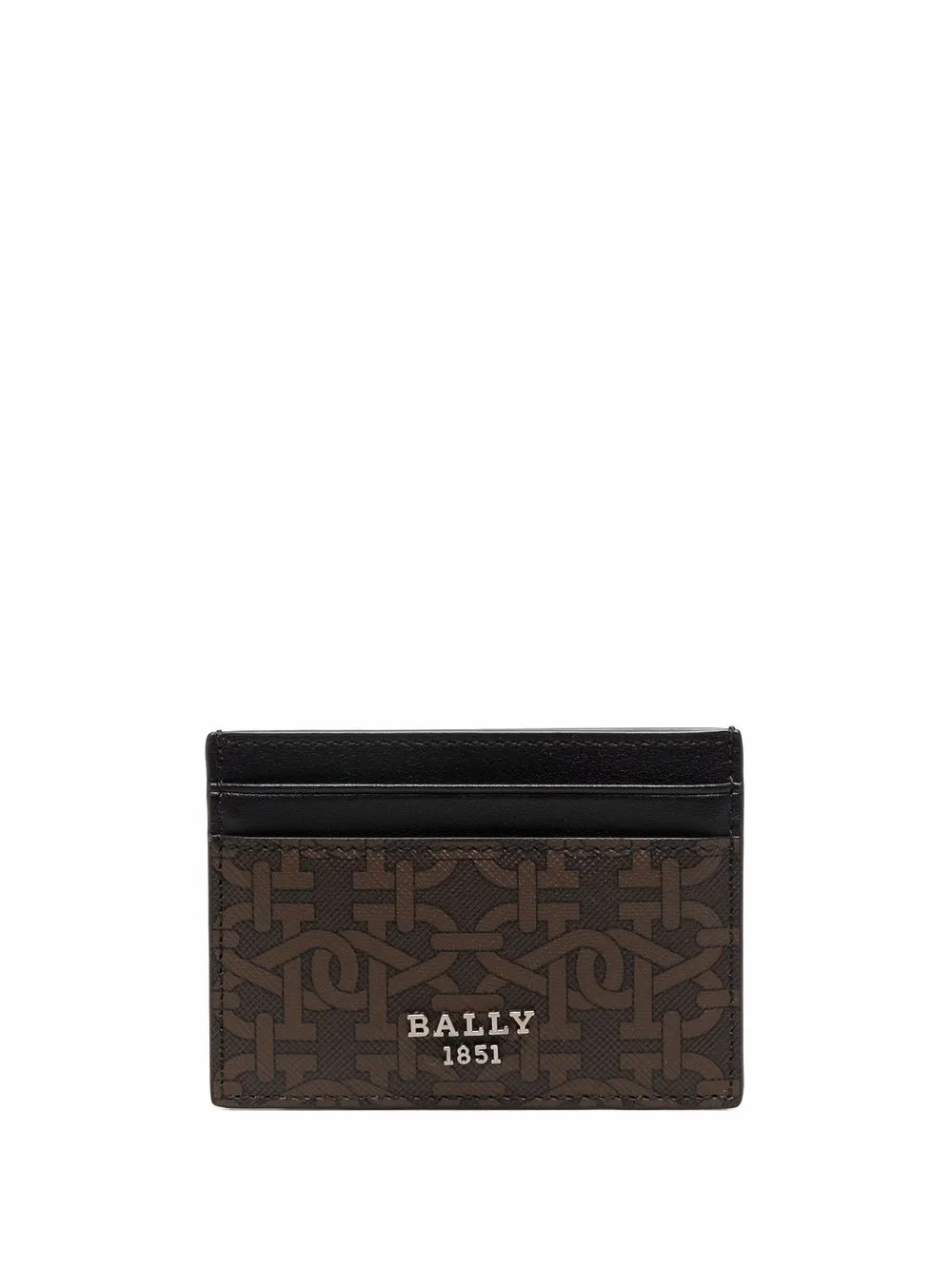 Bally картхолдер Bear с монограммой