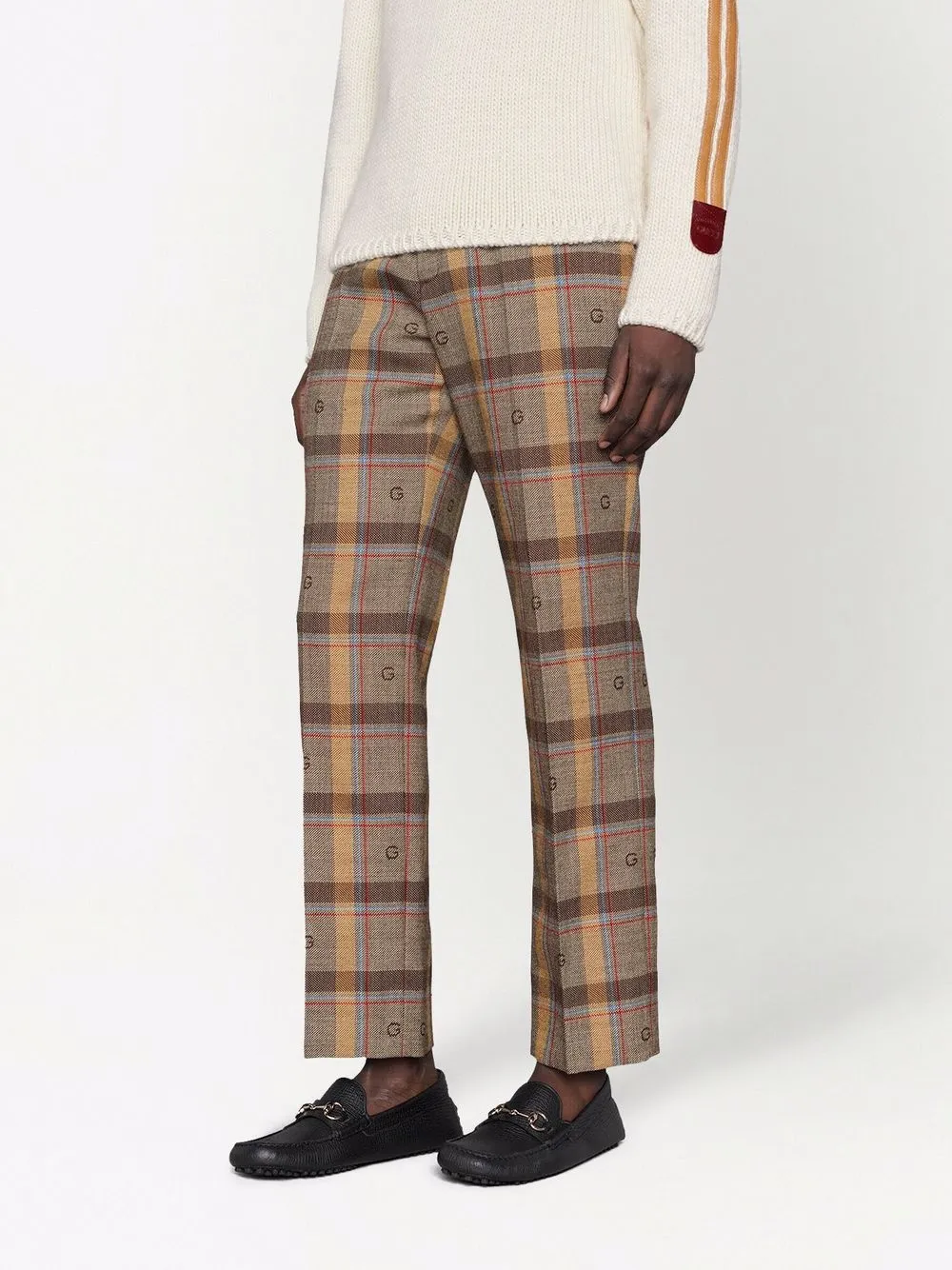 Shop Gucci Horsebit Driver loafers with 