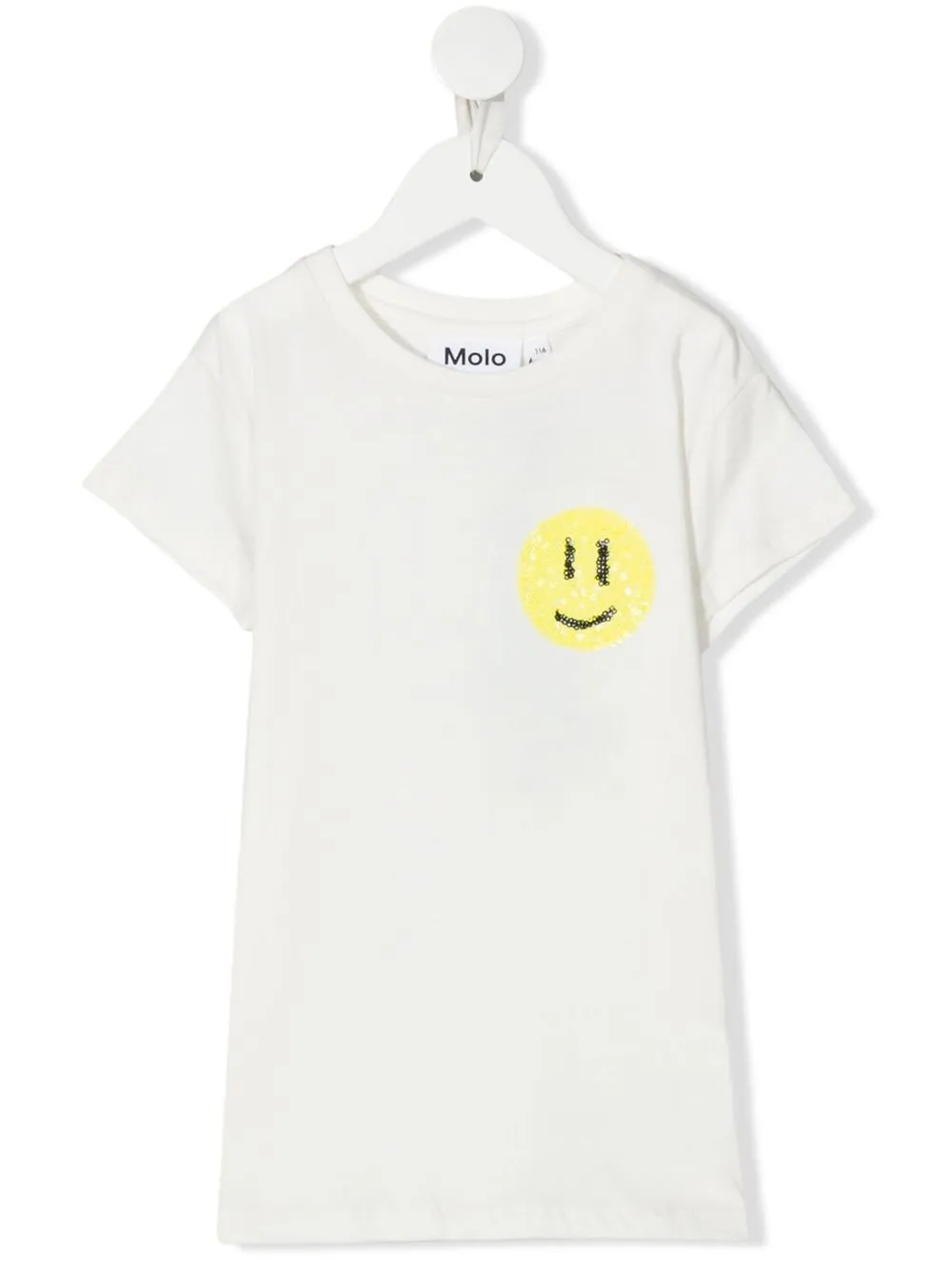 

Molo playera bordada con lentejuelas - Blanco