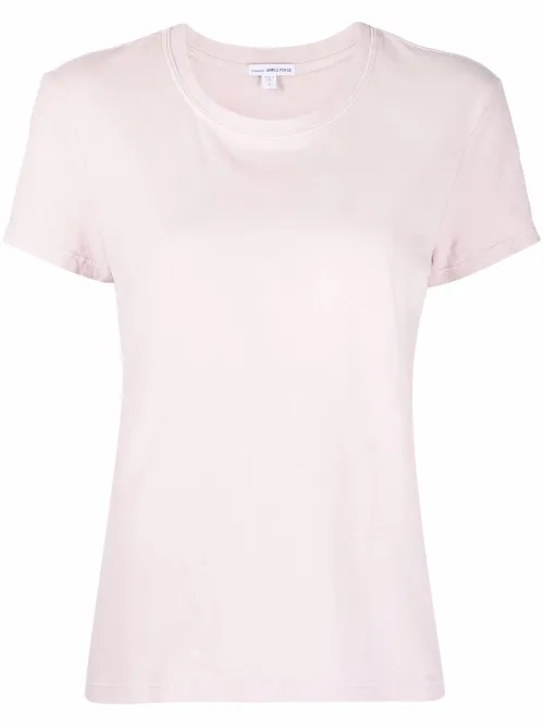 T-shirt en coton à col rond - James Perse - Modalova