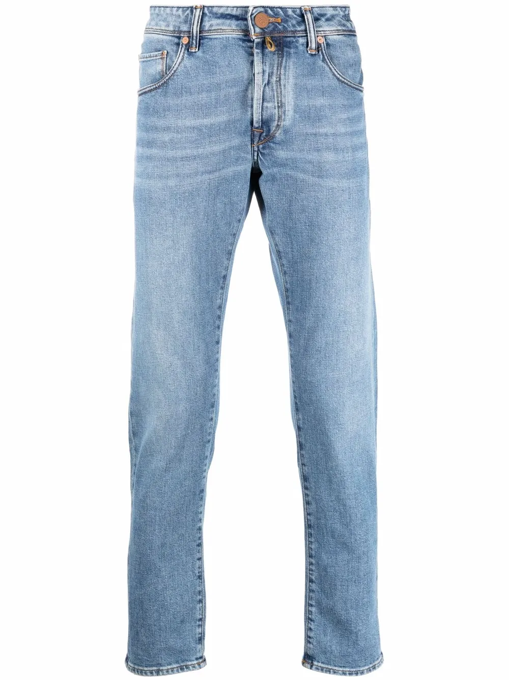 

Incotex jeans rectos con tiro medio - Azul