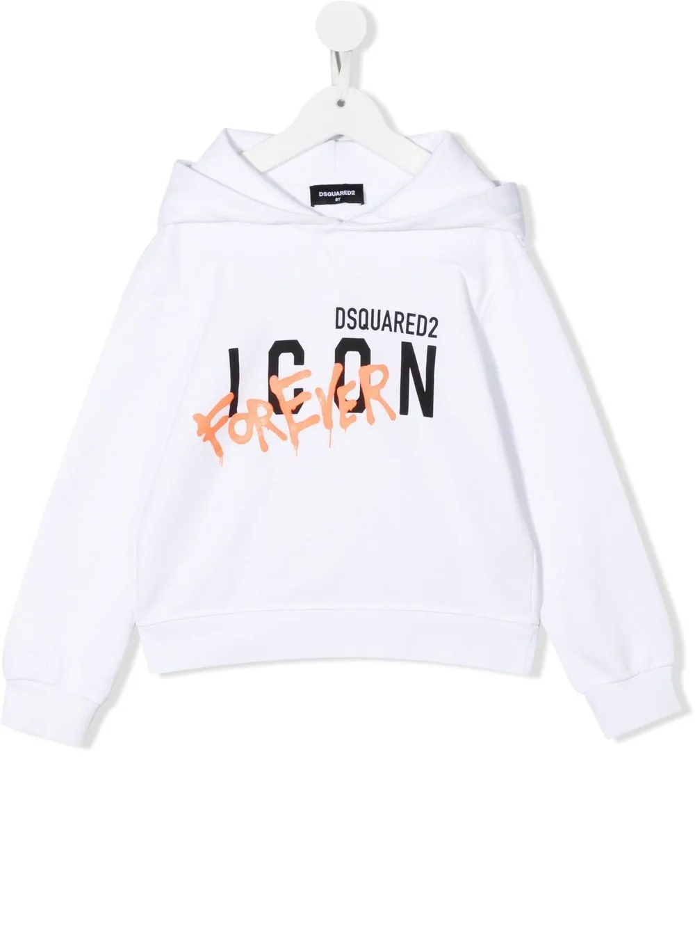 

Dsquared2 Kids hoodie con estampado Icon - Blanco