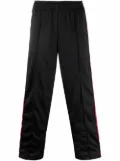 VETEMENTS straight-leg track pants - Black