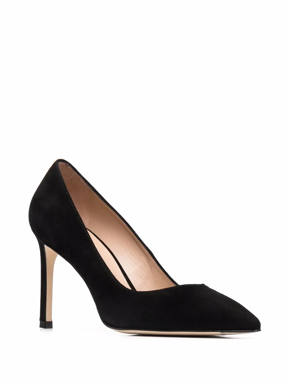 Stuart Weitzman Anny pumps met puntige neus - Zwart