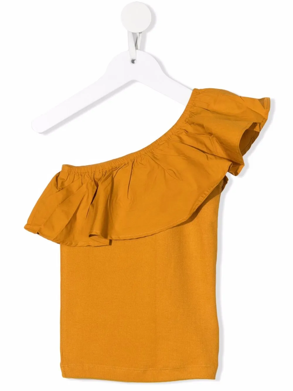 

Molo one-shoulder ruffled top - Brown