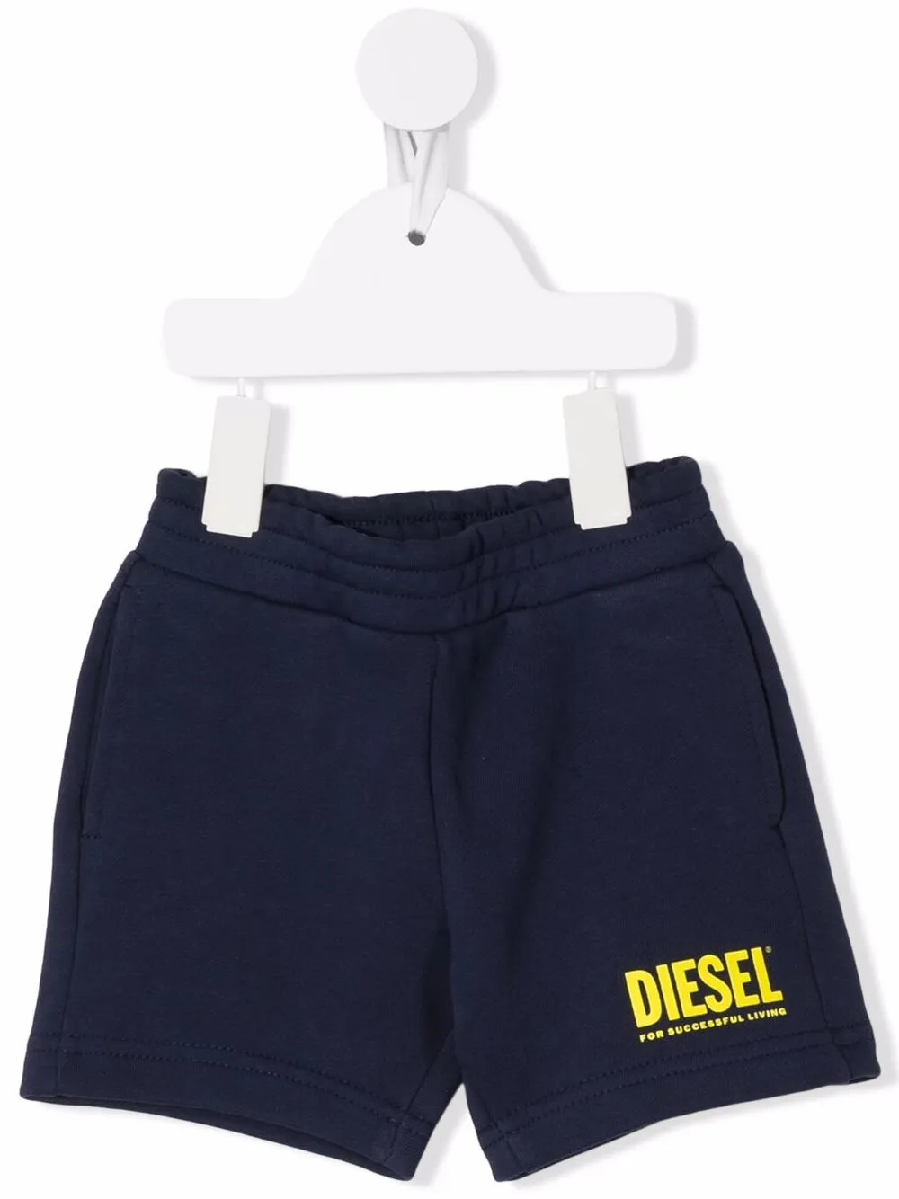 

Diesel Kids shorts con logo estampado - Azul