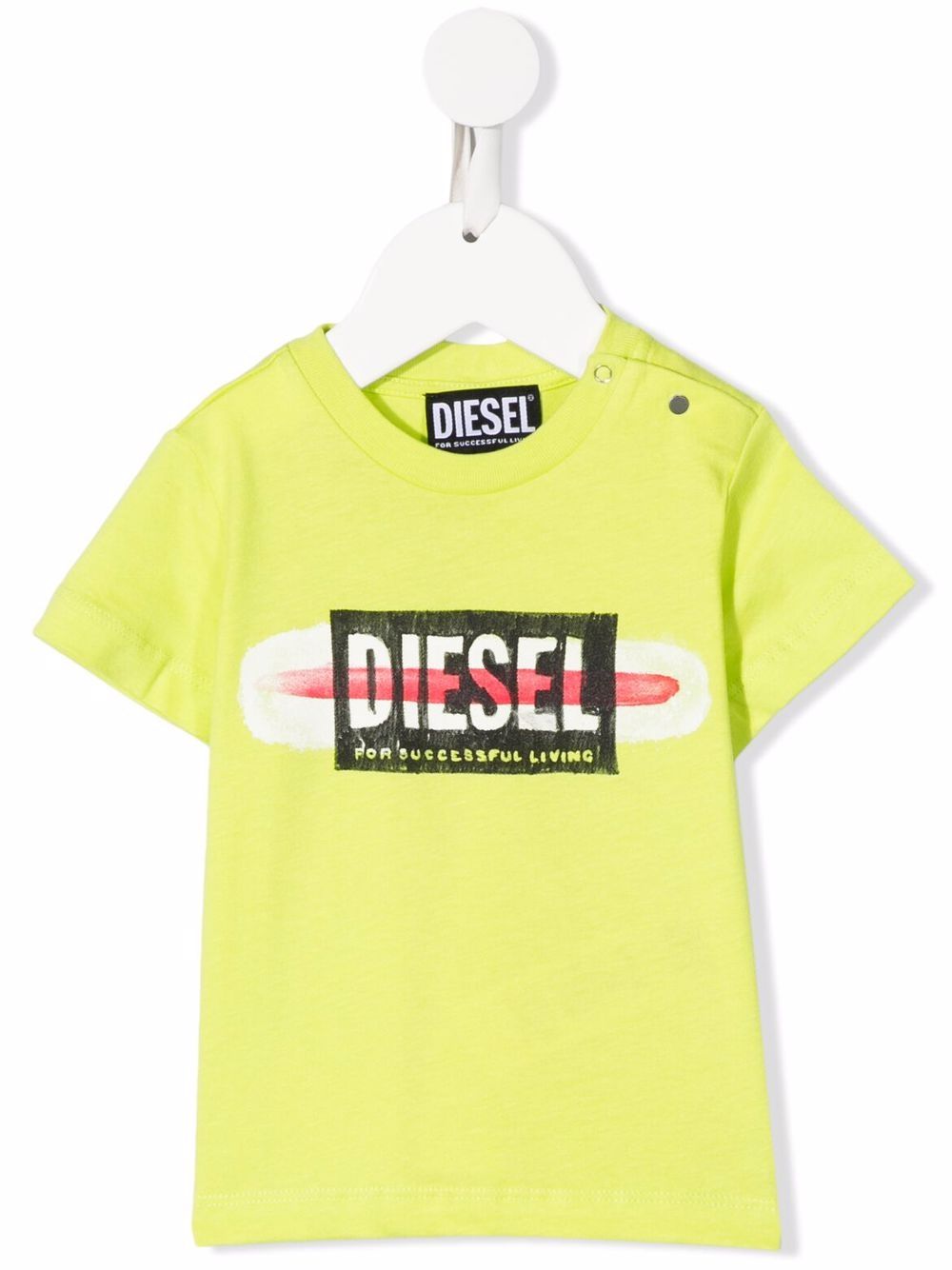 фото Diesel kids футболка с логотипом