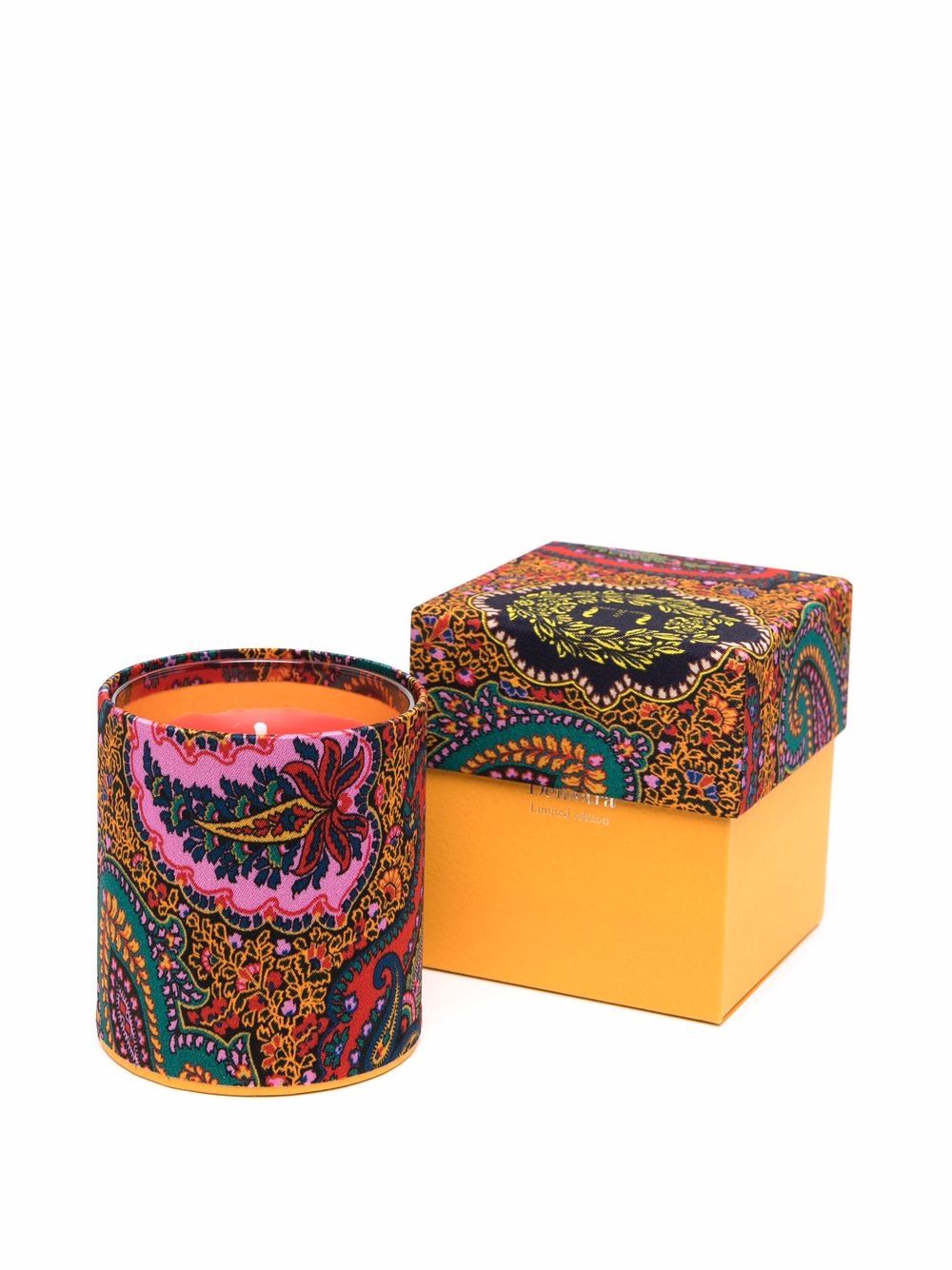 фото Etro home jacquard single-wick candle