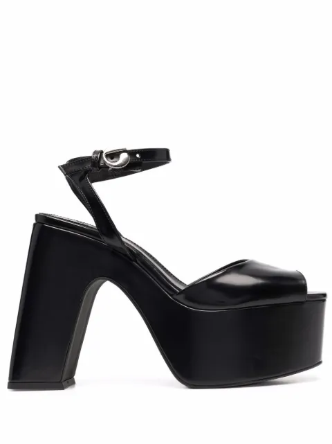 Coperni platform-sole sandals COPSH14463 - 0