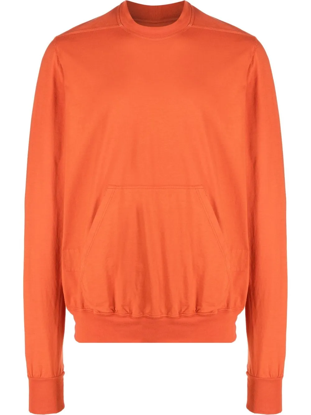 

Rick Owens DRKSHDW long-sleeved cotton jumper - Orange