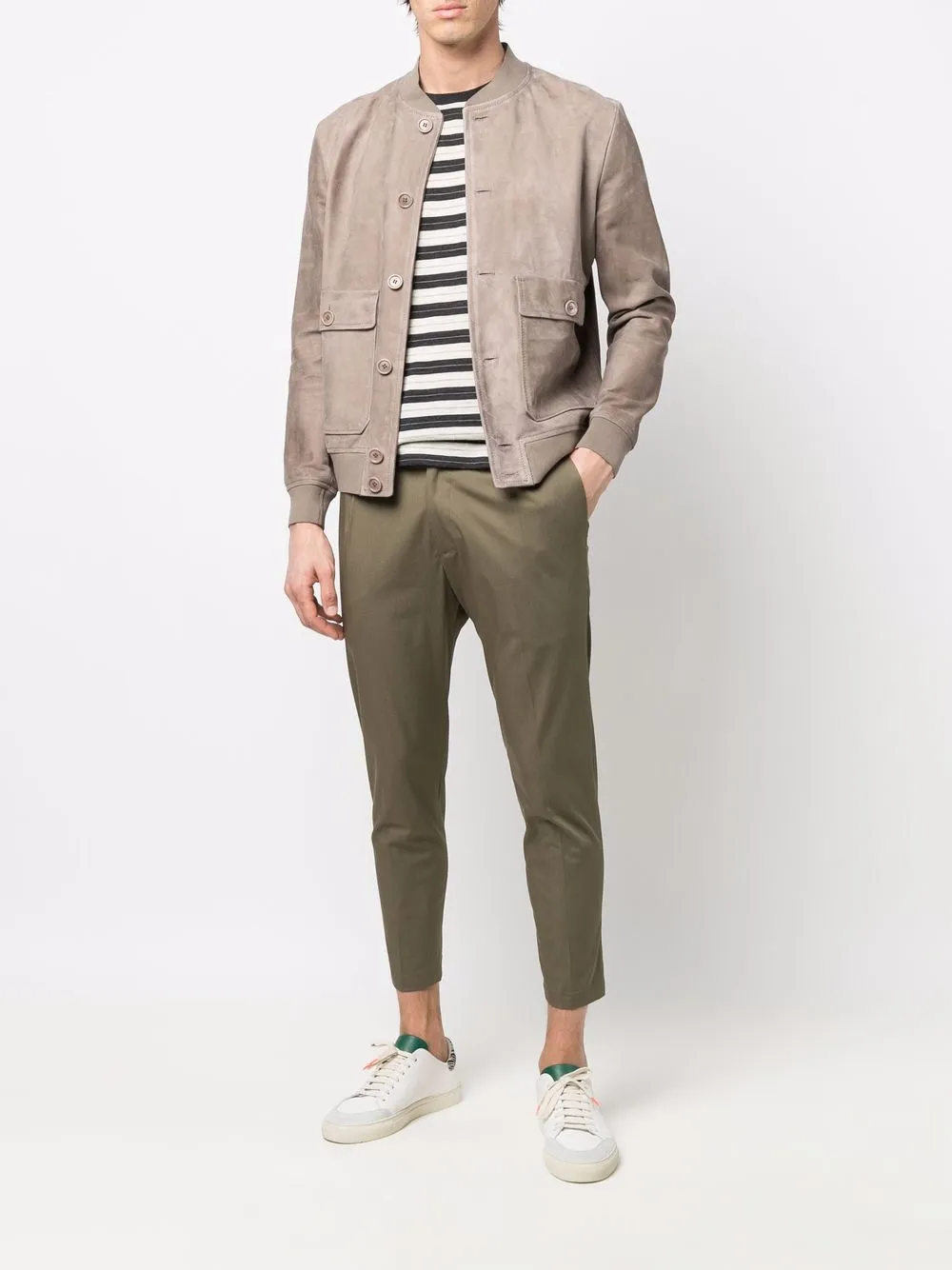 Salvatore Santoro suede bomber jacket | Bomber Jackets | Image 2