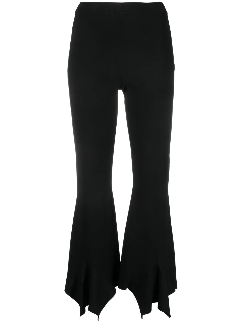 

Stella McCartney high-waisted flared trousers - Black