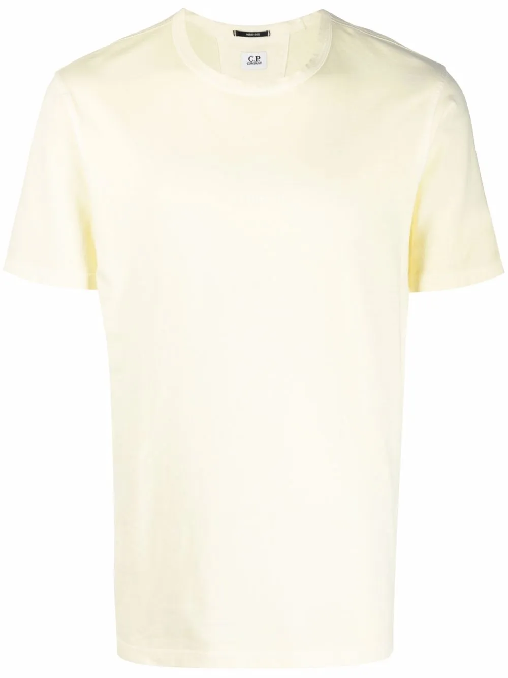 

C.P. Company playera con logo estampado - Amarillo