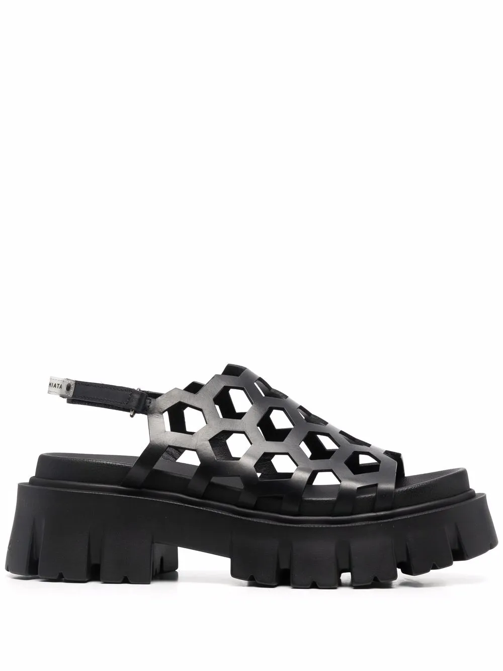 

Premiata laser-cut detail sandals - Black