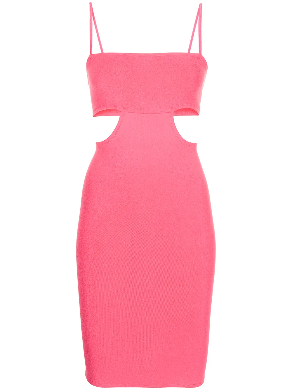 

Hunza G Amelia cut-out dress - Pink