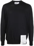 Ballantyne crewneck cashmere jumper - Black